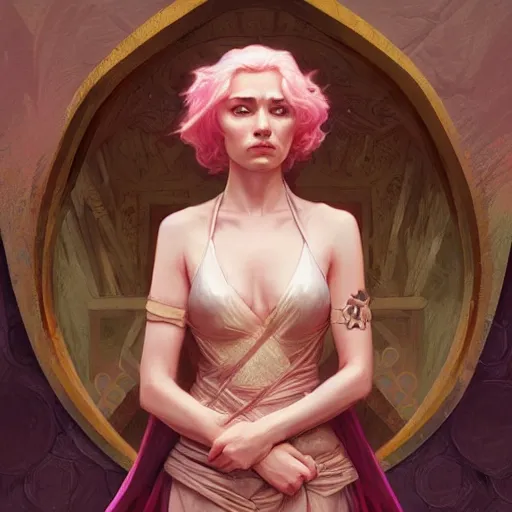 Image similar to pinky pie in game of thrones, highly detailed digital painting, artstation, concept art, smooth, sharp focus, illustration, art by artgerm and greg rutkowski and alphonse mucha