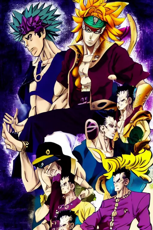 Jotaro Kujo Jojo's bizarre adventure Art Print by Fabi