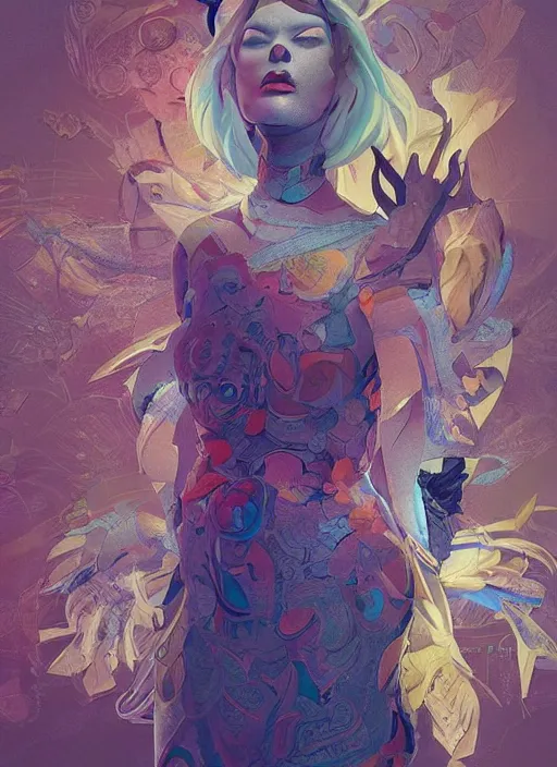 Image similar to colourful caricature - 3 d vfx art - of the sun, art style by james jean & hsiao - ron cheng, character concept art, unreal engine render, digital illustration, sharp, intricate detail, volumetric light, ray tracing, soft light, symmetric, pinterest, artstation, behance,