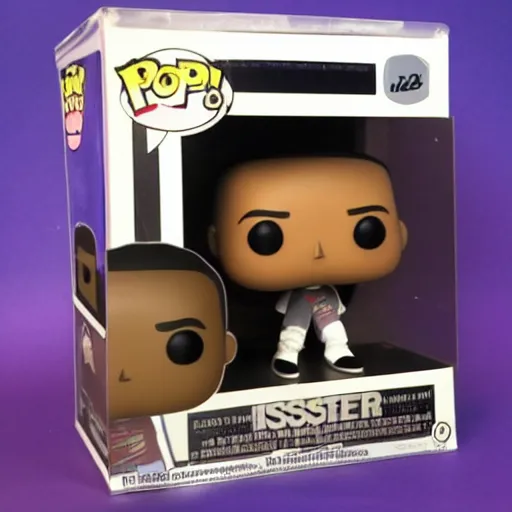 Image similar to funko pop of isaac foster