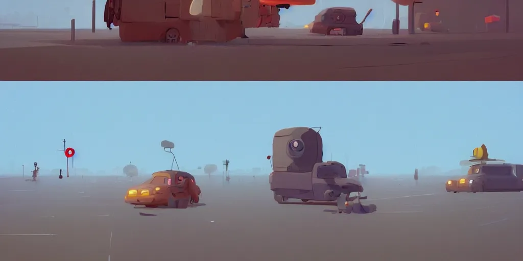 Image similar to time is an illusion lunchtime doubly so by Goro Fujita and Simon Stalenhag , 8k, trending on artstation, hyper detailed, cinematic