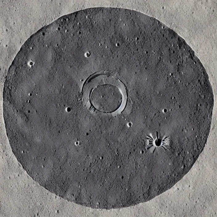 Prompt: isometric punisher symbol in the form of a lunar crater in the form of punisher symbol