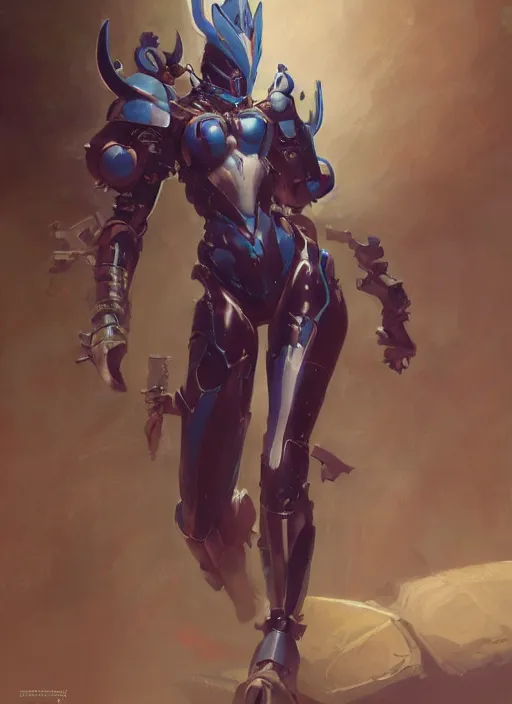 Image similar to character design game art digital 3 d girl viking evangelion cyborg armor by gaston bussiere, anna nikonova aka newmilky, greg rutkowski, yoji shinkawa, yoshitaka amano, tsutomu nihei, muira, moebius, donato giancola, trending on artstation, featured on pixiv