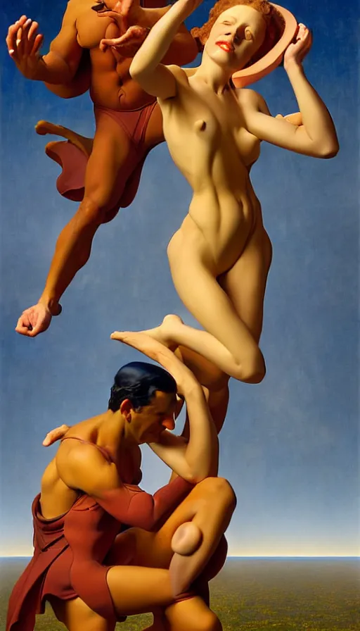 Image similar to the two complementary forces that make up all aspects and phenomena of life, by Thomas Blackshear