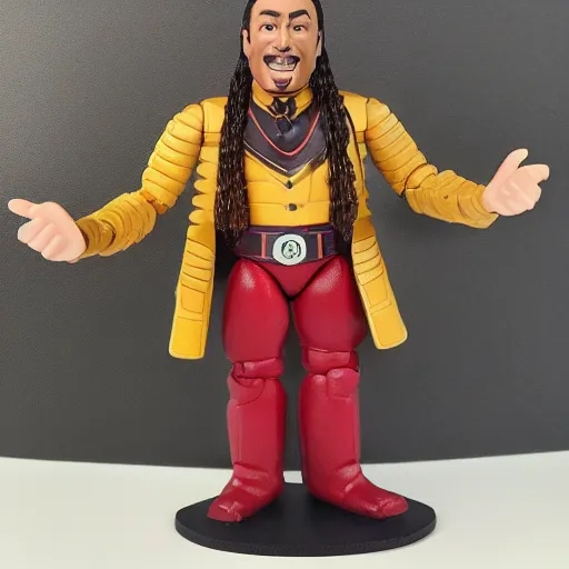 Image similar to ub40 action figure, figrine, detailed product photo, high quality,