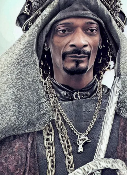 Image similar to Snoop dogg in the game of thrones universe