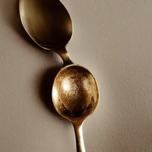 Prompt: a sentient spoon that had discovered it's purpose