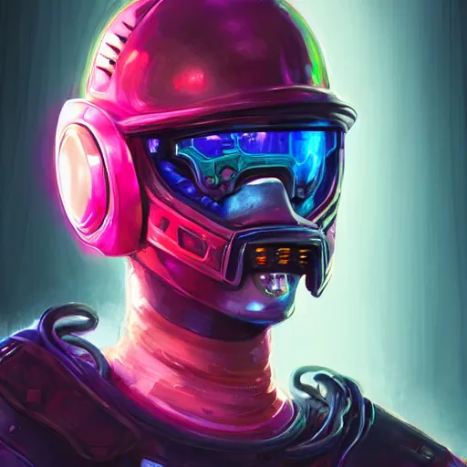 Prompt: helmet lion cyberpunk made of pink lava and fire marvel comics style, profile portrait, cyberpunk fashion, realistic shaded perfect face, fine details, very dark environment, misty atmosphere, closeup, d & d, fantasy, intricate, elegant, highly detailed, digital painting, artstation, concept art, matte, sharp focus, illustration, hearthstone