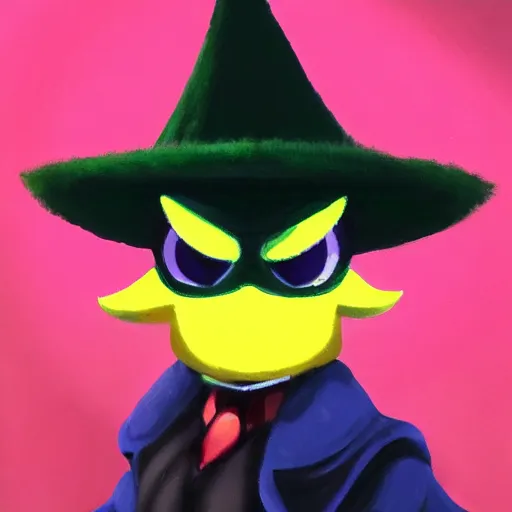 Image similar to a very elegant oil painting of ralsei from deltarune, oil painting, full body, smooth paint, asriel, furry, underground, undertale, by toby fox