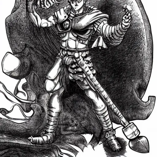 Image similar to Puck by Kentaro Miura