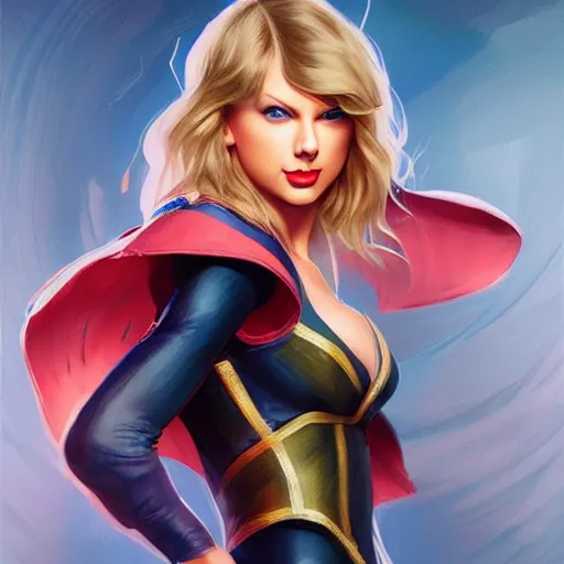 Prompt: Taylor Swift as a Street Fighter character, portrait, highly detailed, digital painting, artstation, concept art, sharp focus, illustration, cinematic lighting, art by artgerm and greg rutkowski and alphonse mucha