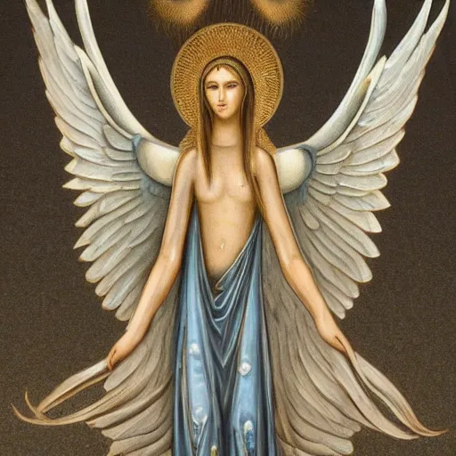 Image similar to seraphim, detailed, realistic