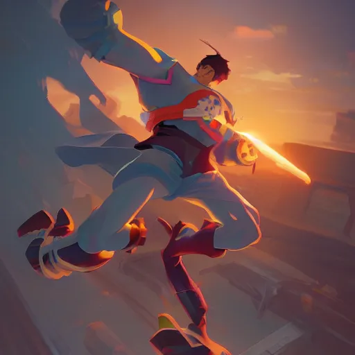 Image similar to hero world nintendo wiiu, behance hd by jesper ejsing, by rhads, makoto shinkai and lois van baarle, ilya kuvshinov, rossdraws global illumination