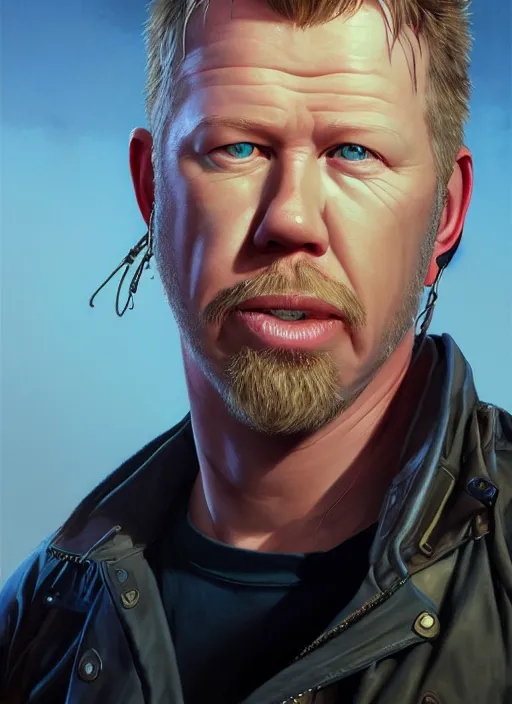 Prompt: highly detailed portrait of james hetfield in gta v, stephen bliss, unreal engine, fantasy art by greg rutkowski, loish, rhads, ferdinand knab, makoto shinkai and lois van baarle, artgerm, pixar, ilya kuvshinov, rossdraws, tom bagshaw, global illumination, radiant light, detailed and intricate environment