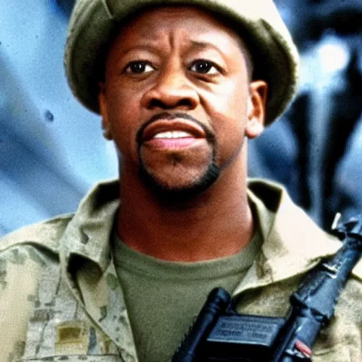 Image similar to martin lawrence as a marine in ALIENS