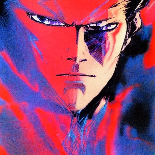 Image similar to citizen portrait soft light painted by bill sienkiewicz and bob peak, inspired by akira anime, smooth face feature, intricate oil painting, high detail illustration, sharp high detail, manga and anime 1 9 9 9