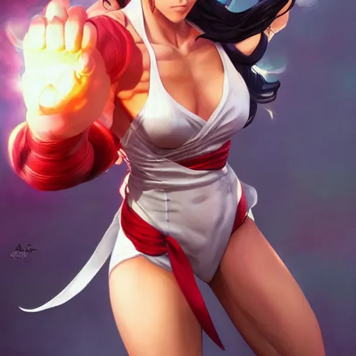 Prompt: cindy moon ( silk ) as a street fighter character, cg animation, capcom, realistic, character select portrait, by artgerm, greg rutkowski, alphonse mucha, 3 d