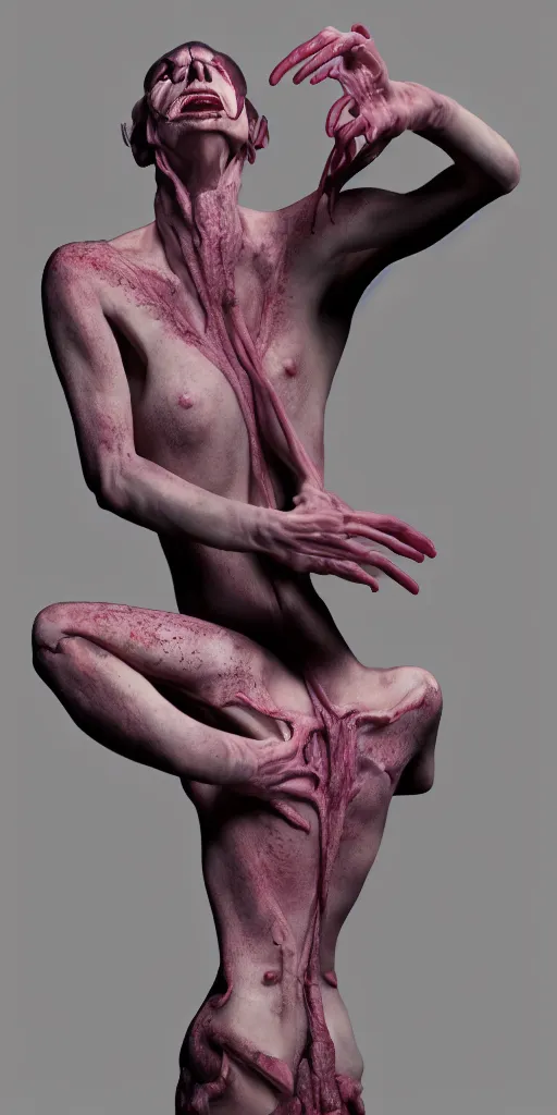 Image similar to this is videodrome by johannen voss by david cronenberg by peter kemp by octane render blender 8 k