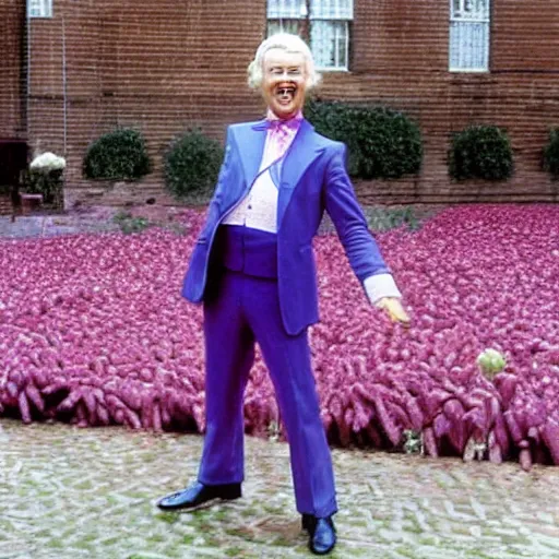 Prompt: geert wilders as willy wonka and the chocolate factory