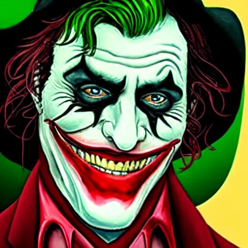 Image similar to the joker but amish