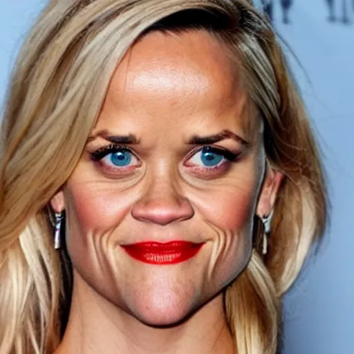 Image similar to rice on reece witherspoon face