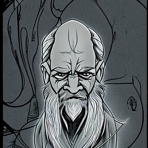 Uncle Iroh Coloring Page  Free Printable Coloring Pages for Kids