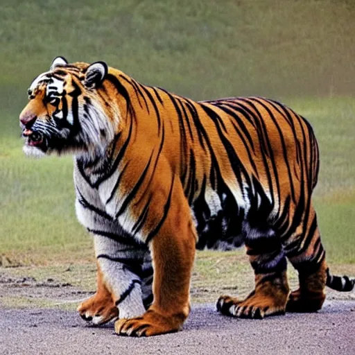 Image similar to Tiger Bear hybrid