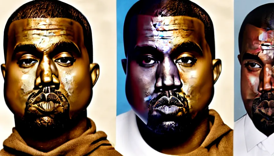 Image similar to the two complementary forces that make up all aspects and phenomena of life, by Kanye West