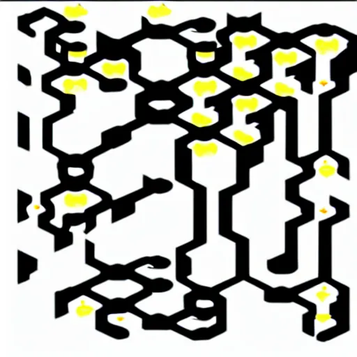 Image similar to hilbert curve, space filling curve