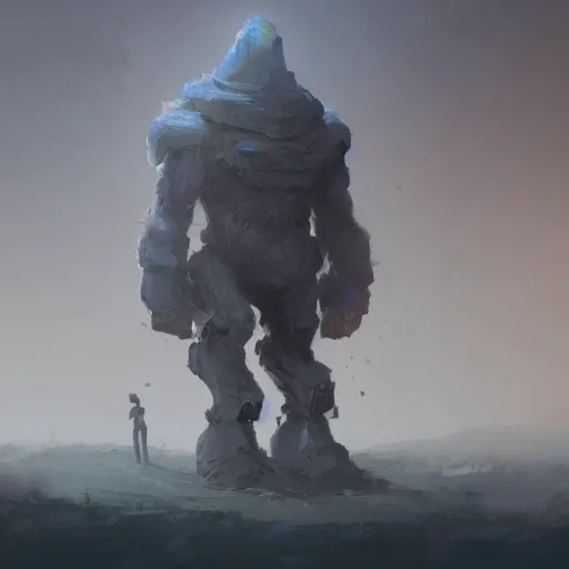 Prompt: small piece golem digital art in the style of greg rutkowski and craig mullins, 4 k