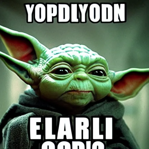 Image similar to Evil Yoda