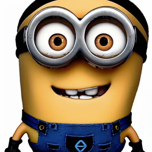 Image similar to Ripped minion, sharp focus