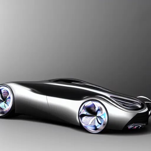 Prompt: The ugliest car in the world, CAD rendering concept car, studio lighting, 8k trending, anisotropic diffusion