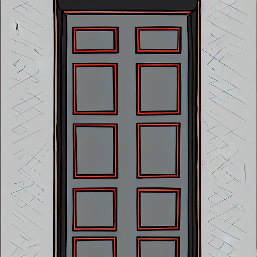 Prompt: a notepad as front door, detailed digital art, trending on artstation, aesthetic!!,