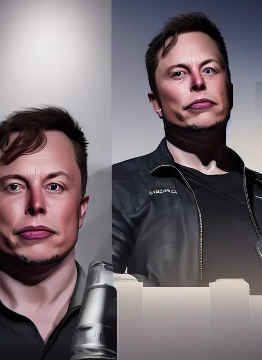 Prompt: highly detailed portrait elon musk gta 5 art, unreal engine, fantasy art by stephen bliss, global illumination, radiant light