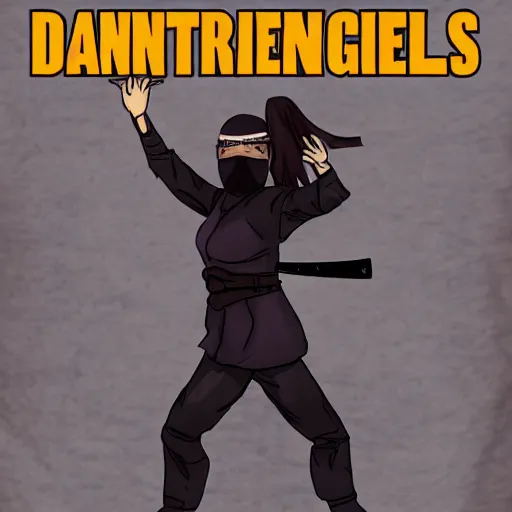 Image similar to dangerous female ninja