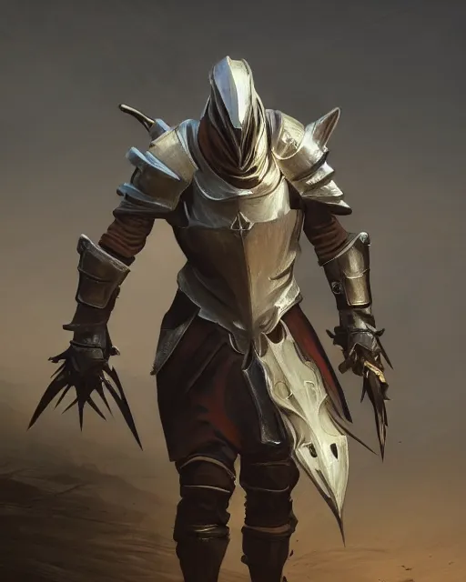 Image similar to medieval peasant, warframe armor, perfect, concept art, scifi, 4 k, ultra realistic, epic lighting, cinematic, high detail, masterpiece