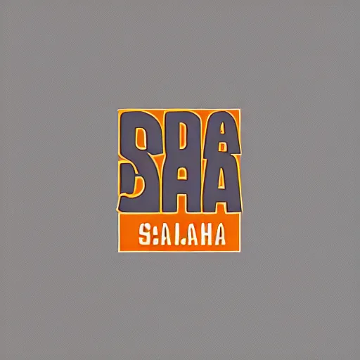 Image similar to Sahara comics logo for a publishing Company, minimalist, desert color scheme