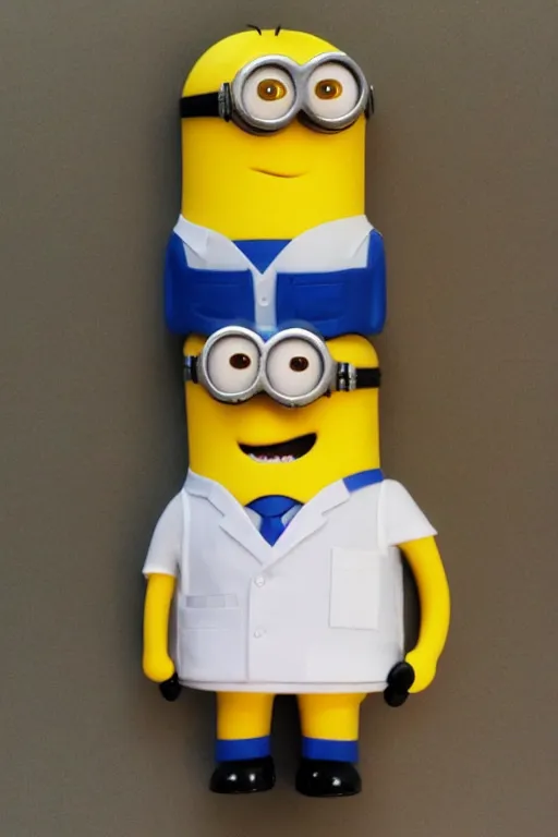 Image similar to Minion as Doctor House