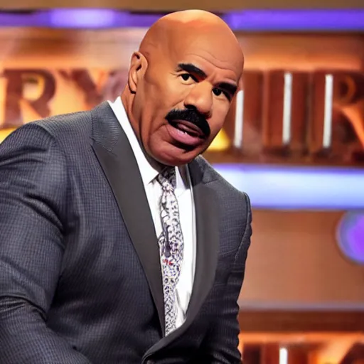 Image similar to steve harvey the rock Johnson