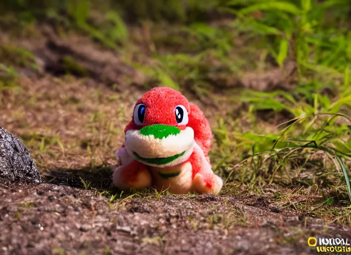 Image similar to national geographic wildlife photo of real life yoshi yoshi in real life in the wild, 8 k, 8 5 mm f 5. 6