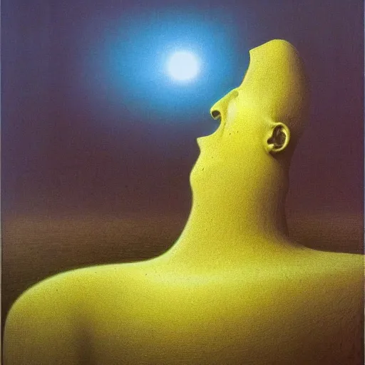 Image similar to zdzisław beksinski phendrana