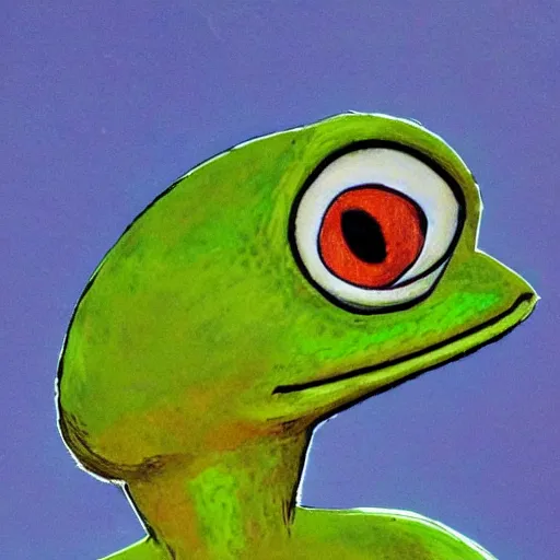 Image similar to the rarest pepe,