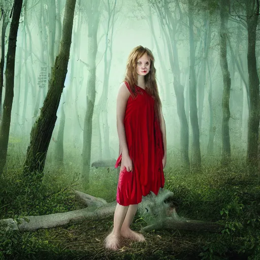 Image similar to photo of young woman by tom chambers