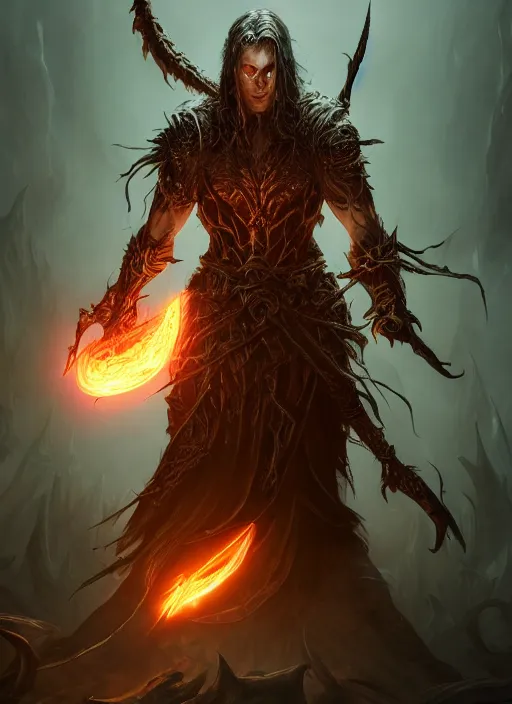 Image similar to wrath the seven sin ultra detailed fantasy, elden ring, realistic, dnd character portrait, full body, dnd, rpg, lotr game design fanart by concept art, behance hd, artstation, deviantart, global illumination radiating a glowing aura global illumination ray tracing hdr render in unreal engine 5