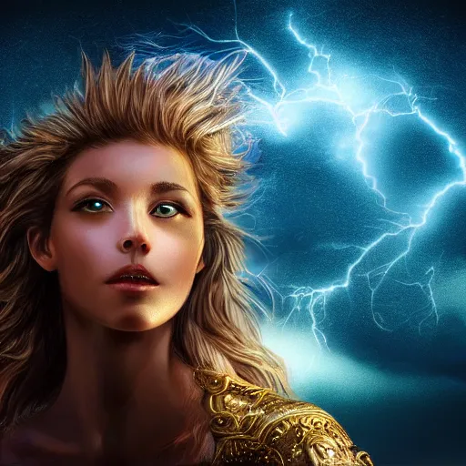 Image similar to girl riding a lion, extremely detailed, high quality, 4 k, cinematic, dramatic lightning, photo realistic, beautiful face, highly detailed face