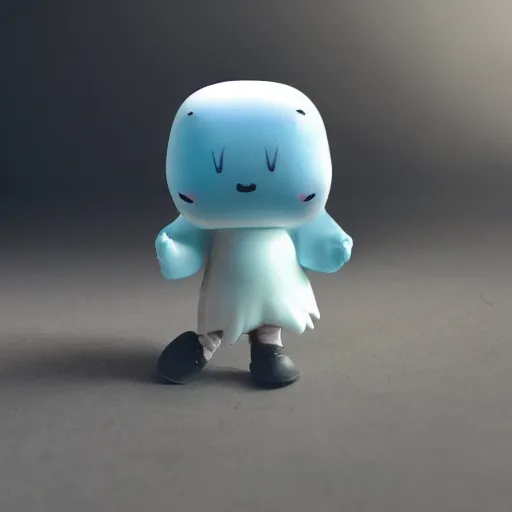 Image similar to narwhal as a funko pop doll, cinematic shot, dramatic lighting, ultra detailed