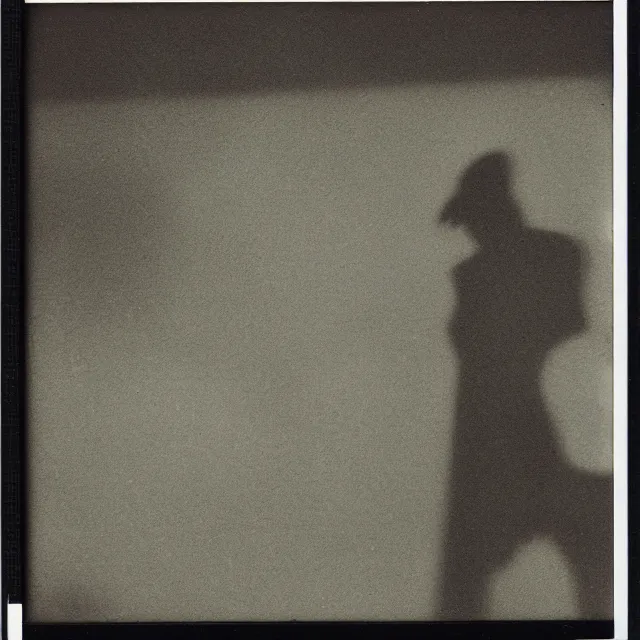 Image similar to shadow demon, polaroid