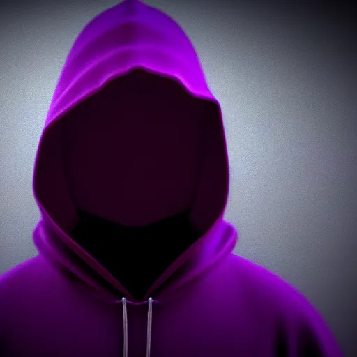 Image similar to purpur tentakel. super realistic 8 k render of a dark hooded powerful elegant, cinematic composition