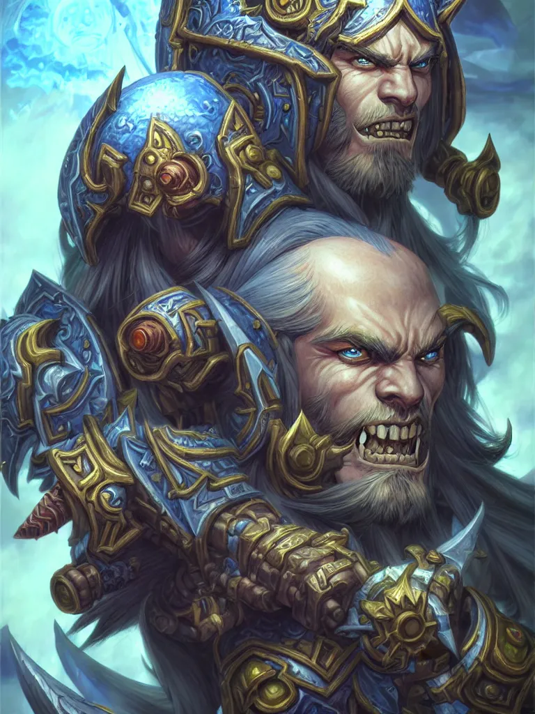 Prompt: World of Warcraft character portrait drawn by Katsuhiro Otomo, photorealistic style, intricate detailed oil painting, detailed illustration, oil painting, painterly feeling, centric composition singular character